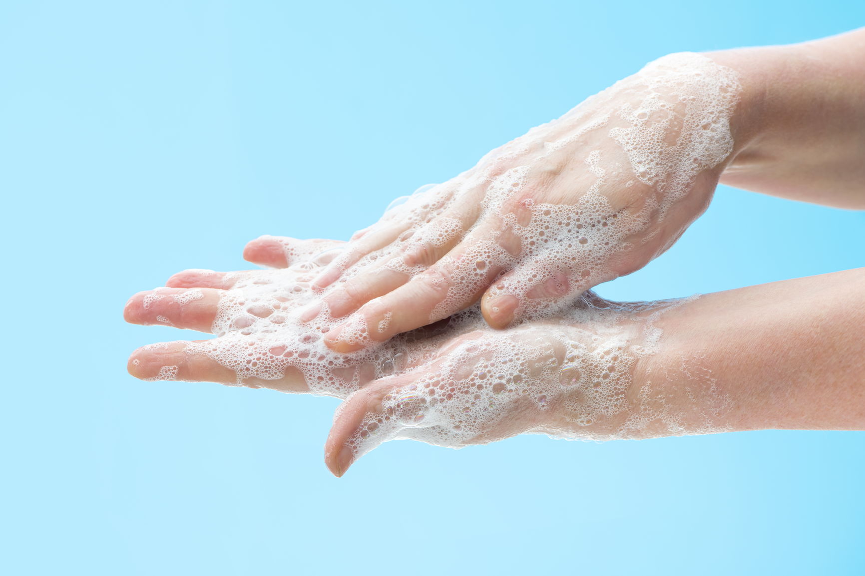 unngå å bli forkjølet ved god håndhygiene